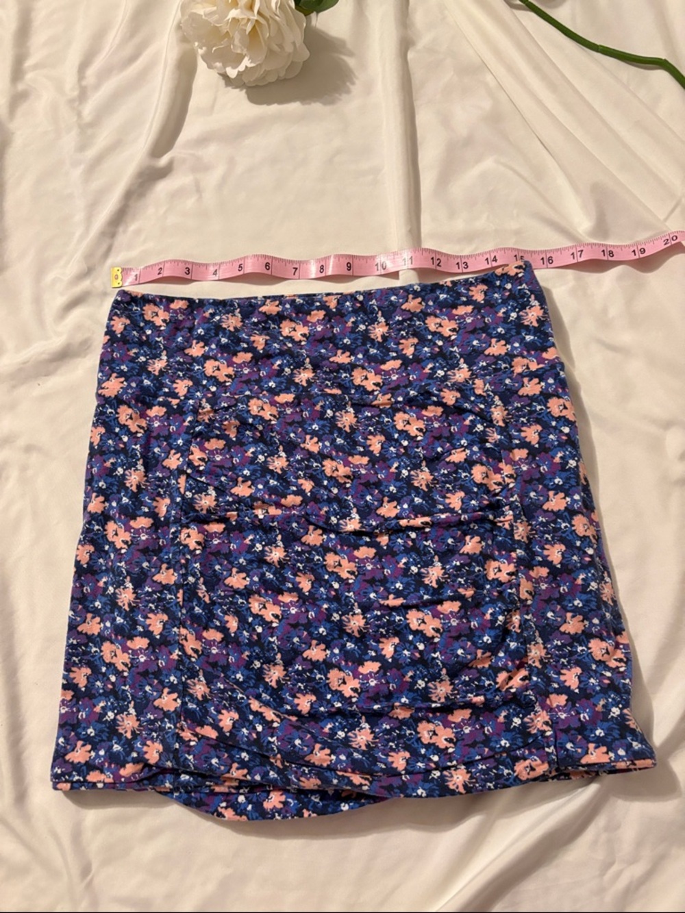 Free People Floral Print Mini Skirt